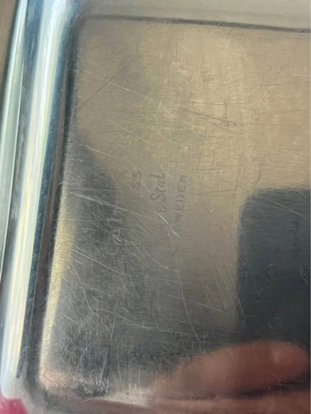 MCM Cultura Stainless Steel Divided Serving Tray-Sweden
